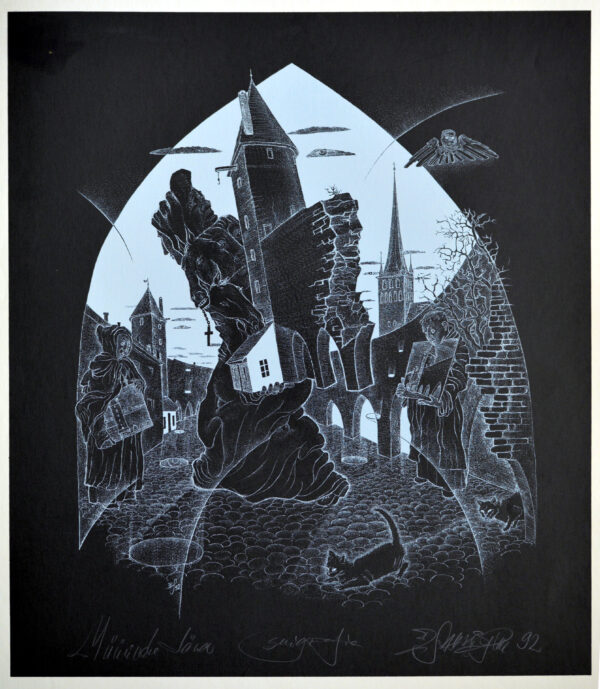 Endel Saarepuu "Müürivahe tänav" 1992