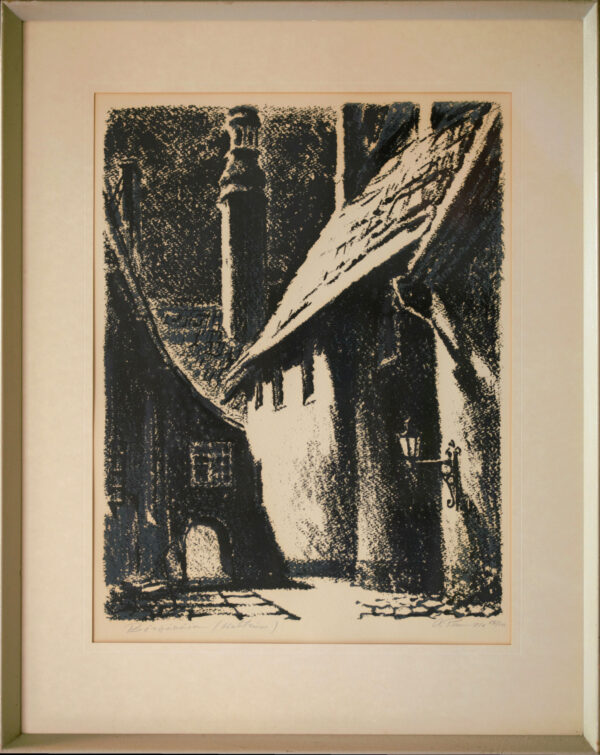 Aleksander Peek "Tallinn, Börsi käik" 1971