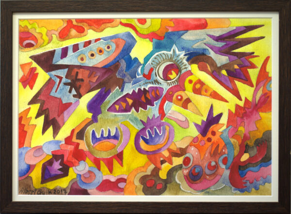 Albert Gulk "Kompositsioon" 2017.