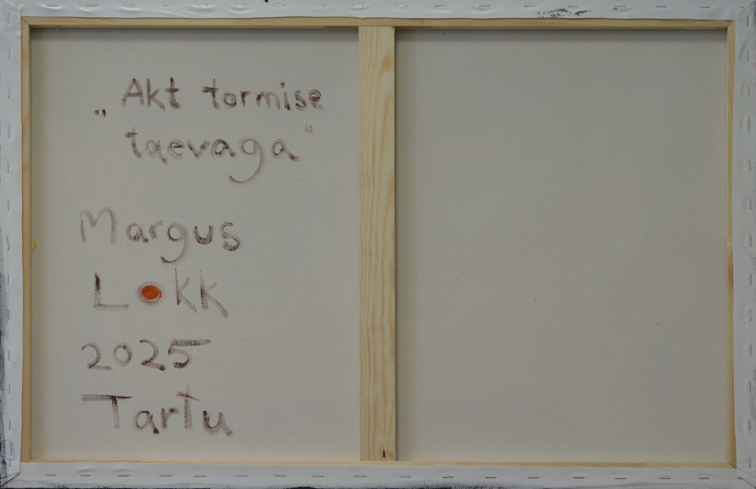 Margus Lokk "Akt tormise taevaga" 2025 - Image 2