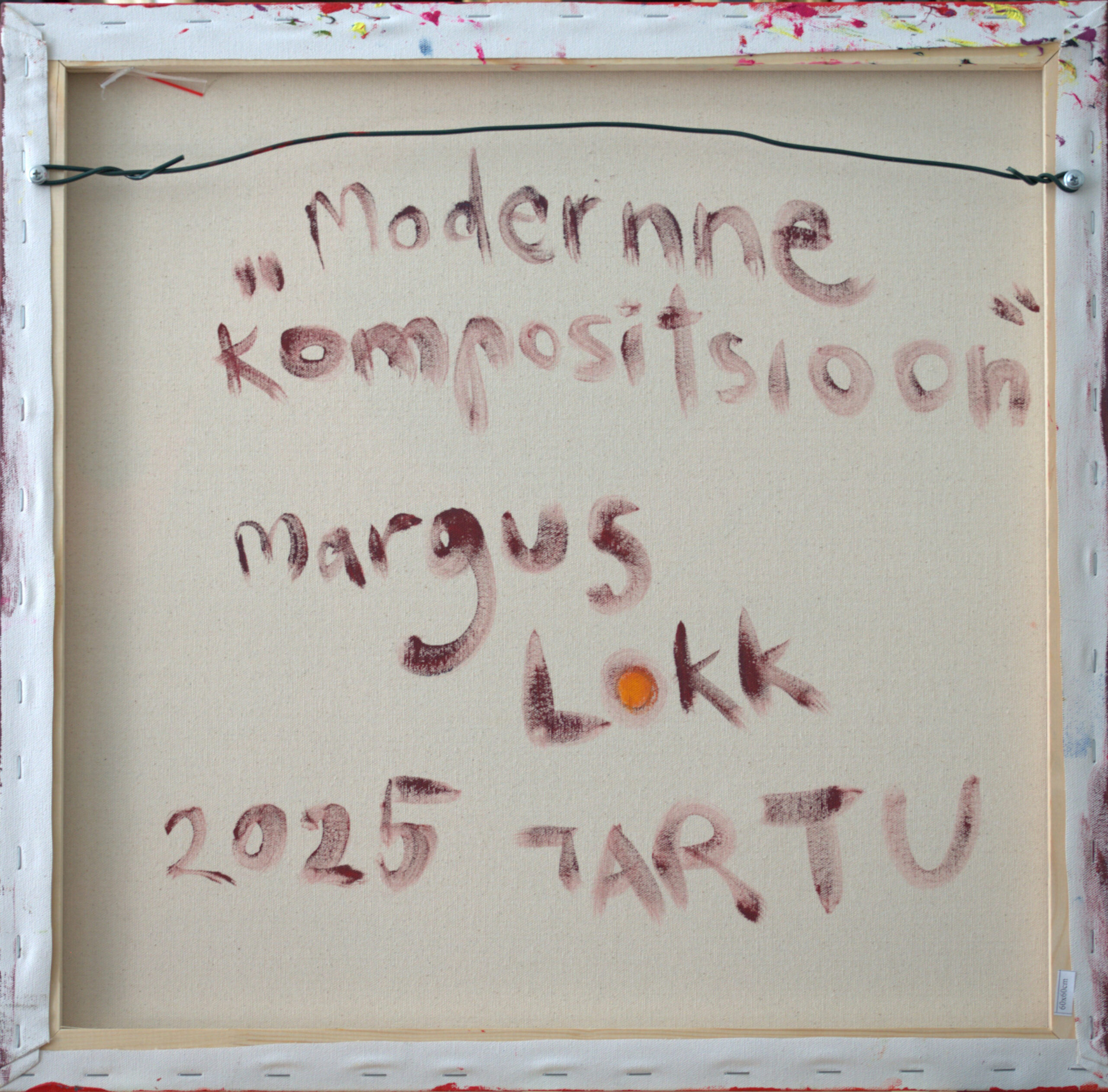 Margus Lokk "Modernne kompositsioon" 2025 - Image 2
